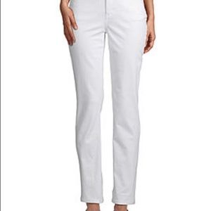 St. John's Bay Womens Mid Rise Straight Leg Jean